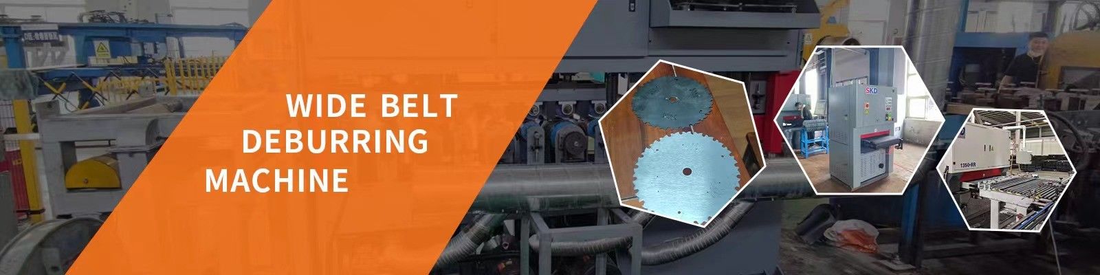 Metal Geniş kemer Sander